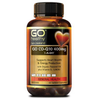 GO Healthy GO Co-Q10 400mg 1-A-Day 60 Capsules